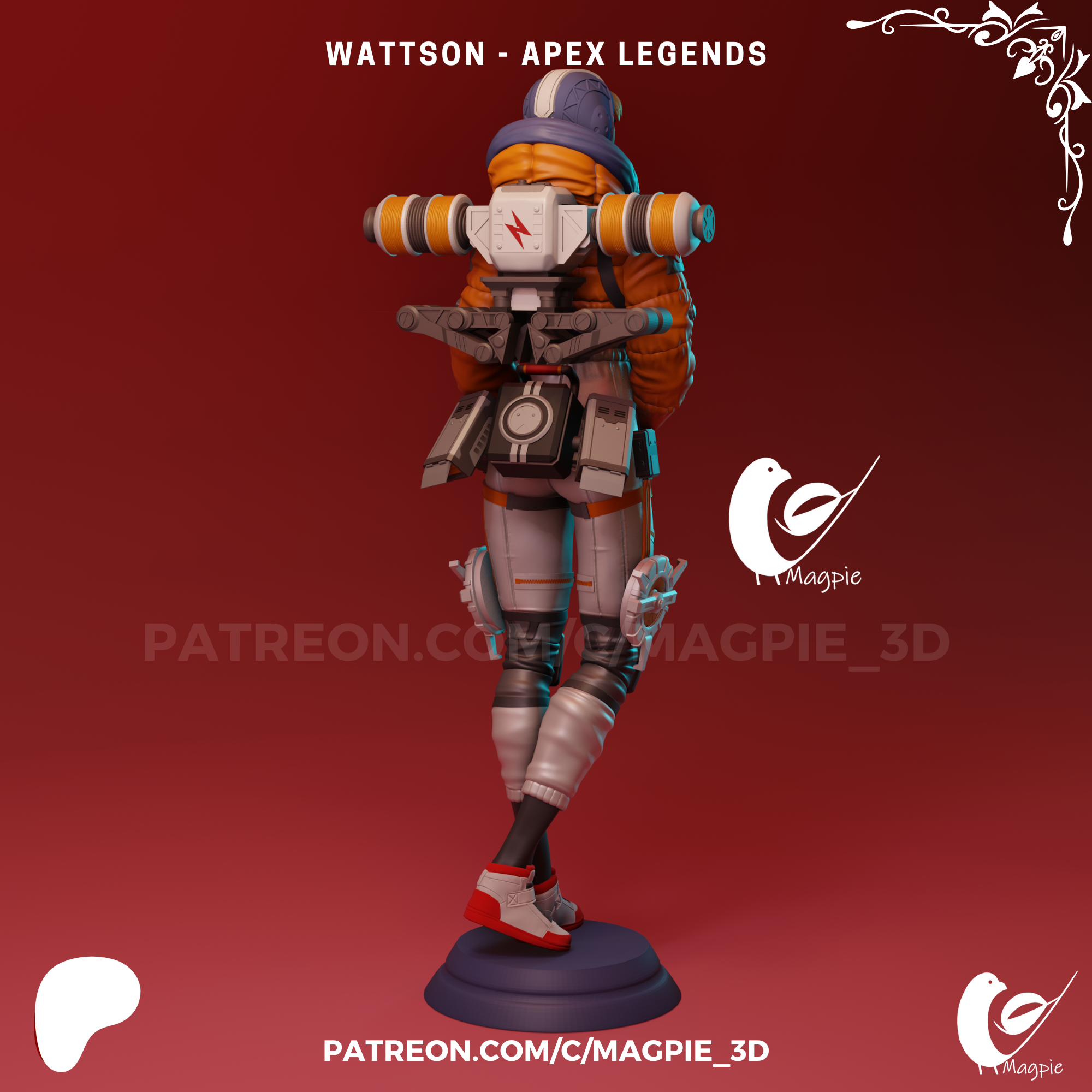 Wattson - Apex Legends Magpie_3d 09 